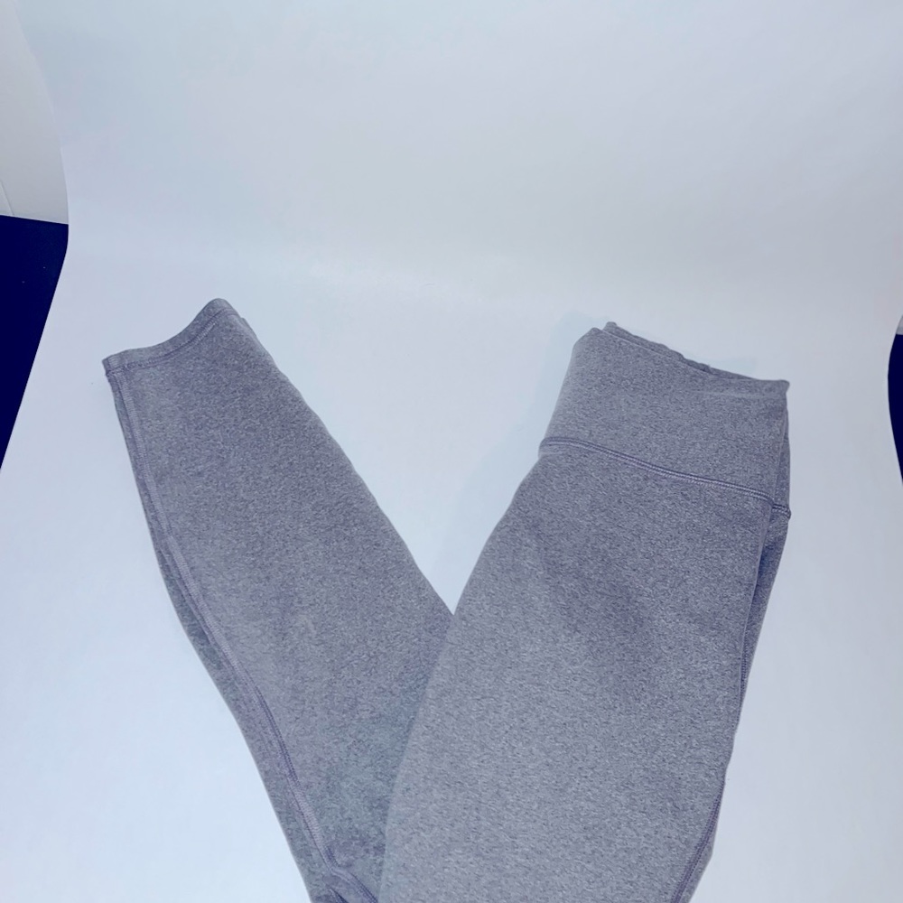 Fabletics light gray leggings.